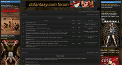Desktop Screenshot of dofantasyforum.com