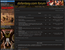 Tablet Screenshot of dofantasyforum.com